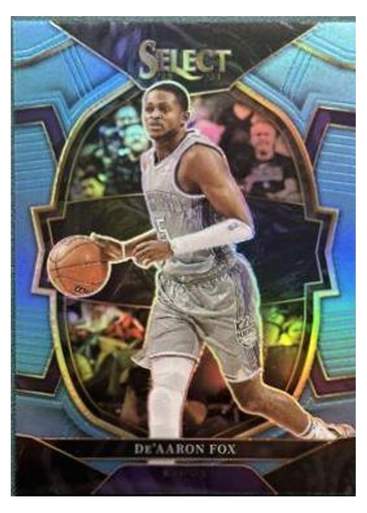 2022-23 Panini Select Base Set De'Aaron Fox #13 card