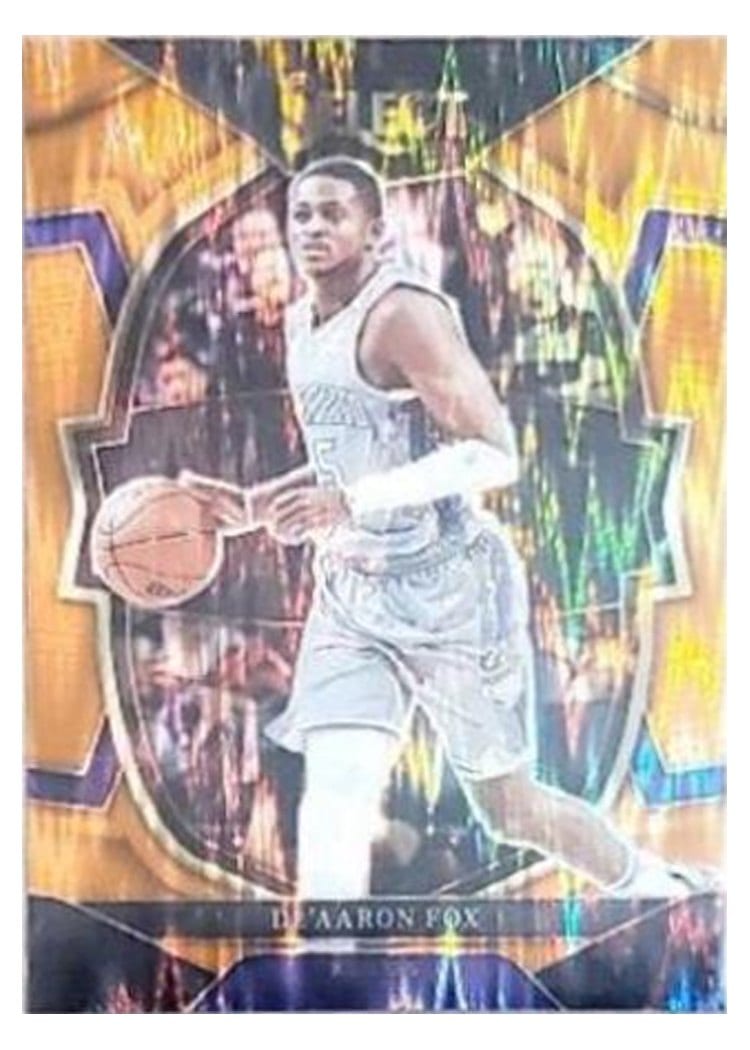 2022-23 Panini Select Base Set De'Aaron Fox #13 card