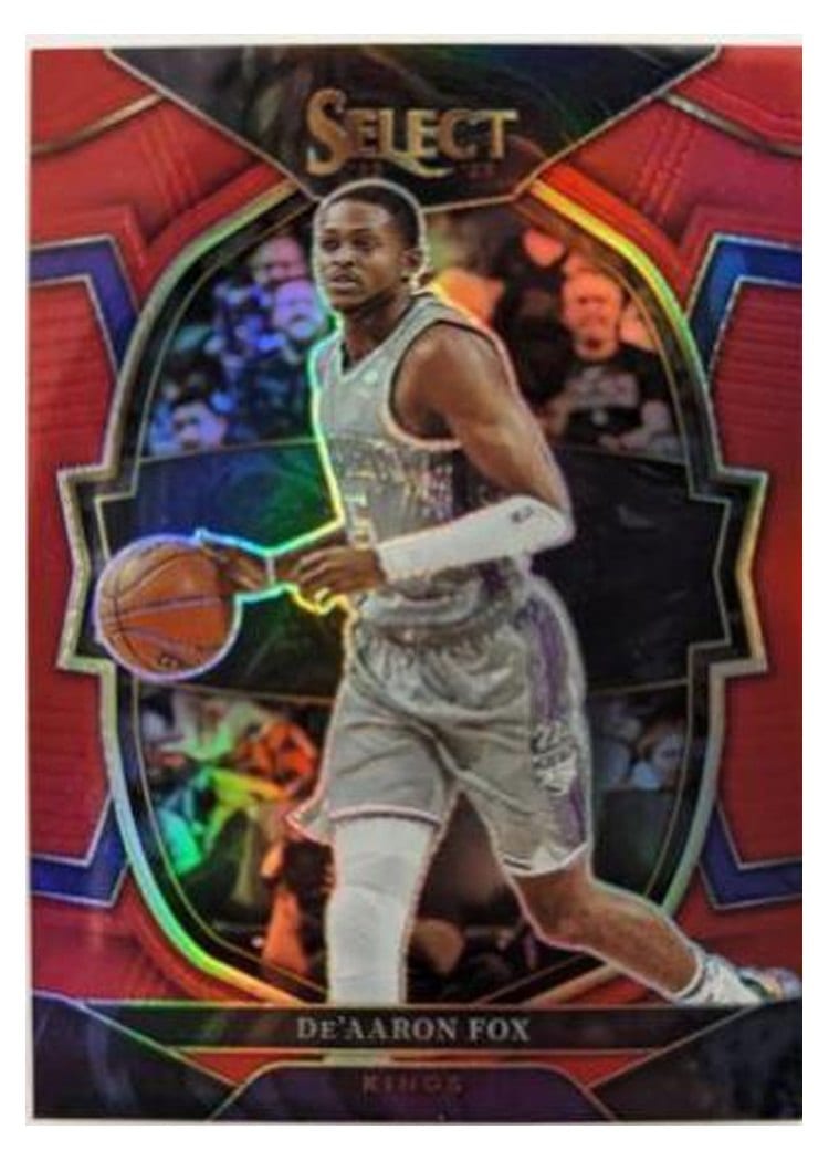 2022-23 Panini Select Base Set De'Aaron Fox #13 card