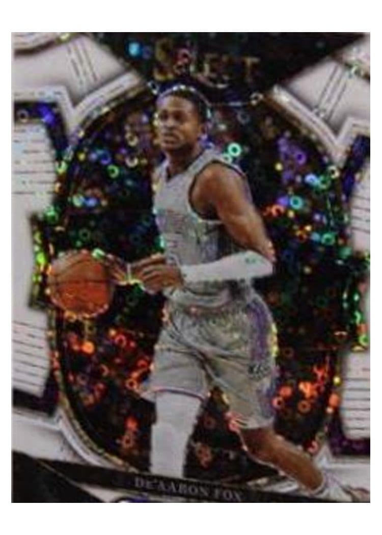 2022-23 Panini Select Base Set De'Aaron Fox #13 card