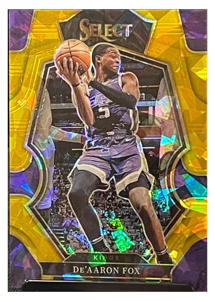 2022-23 Panini Select Base Set De'Aaron Fox #213 card
