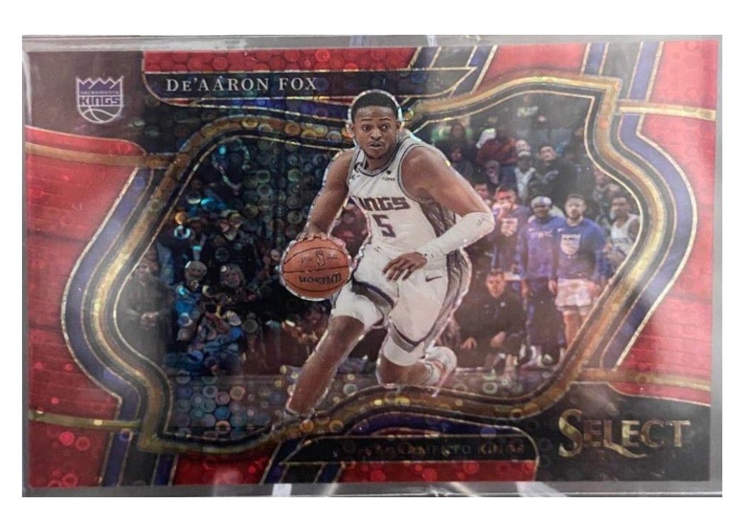 2022-23 Panini Select Base Set De'Aaron Fox #213 card