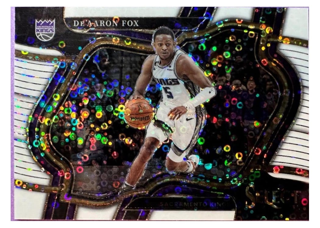 2022-23 Panini Select Base Set De'Aaron Fox #213 card