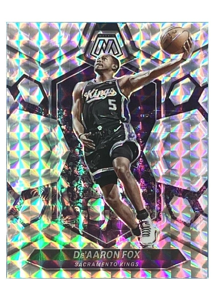 2023-24 Panini Mosaic Base Set De'Aaron Fox #163 card