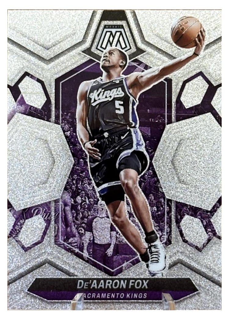 2023-24 Panini Mosaic Base Set De'Aaron Fox #163 card