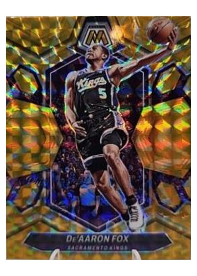 2023-24 Panini Mosaic Base Set De'Aaron Fox #163 card