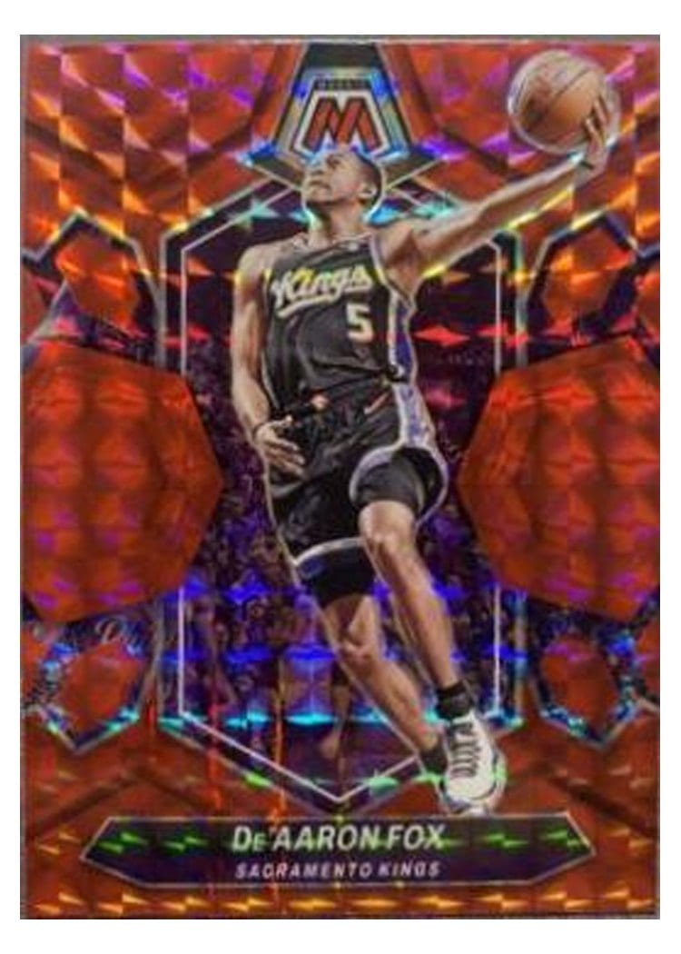 2023-24 Panini Mosaic Base Set De'Aaron Fox #163 card