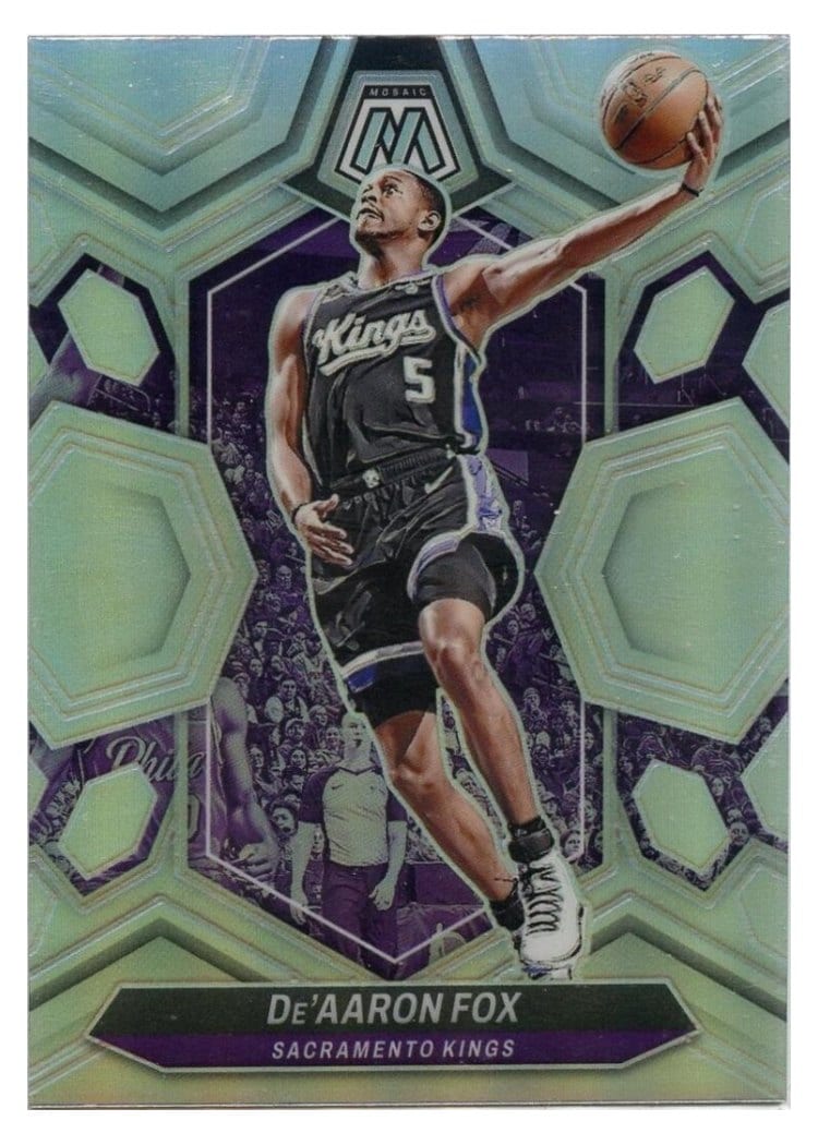 2023-24 Panini Mosaic Base Set De'Aaron Fox #163 card