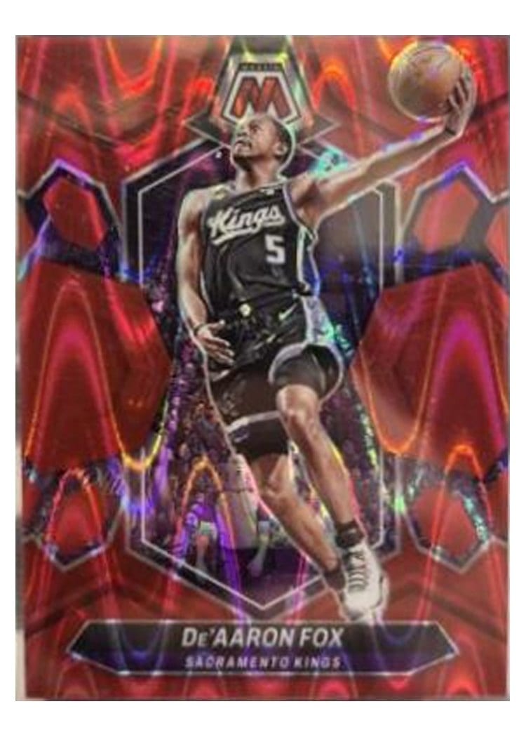 2023-24 Panini Mosaic Base Set De'Aaron Fox #163 card