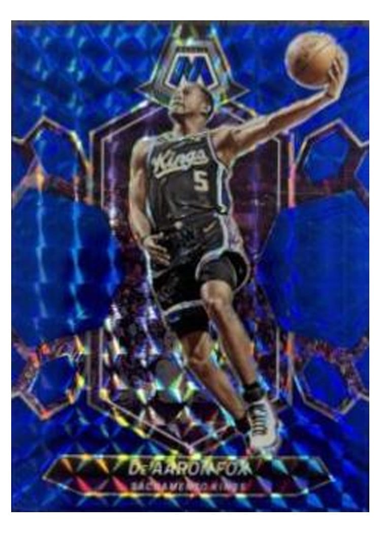 2023-24 Panini Mosaic Base Set De'Aaron Fox #163 card