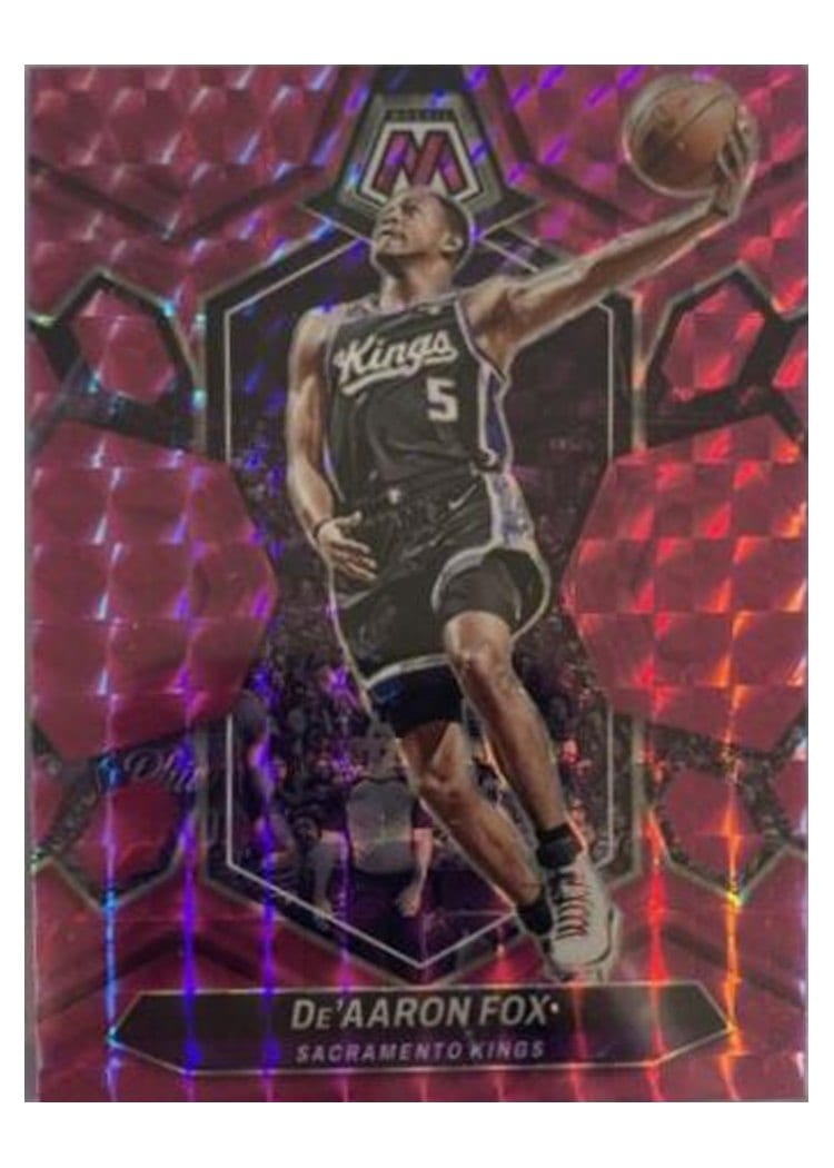 2023-24 Panini Mosaic Base Set De'Aaron Fox #163 card