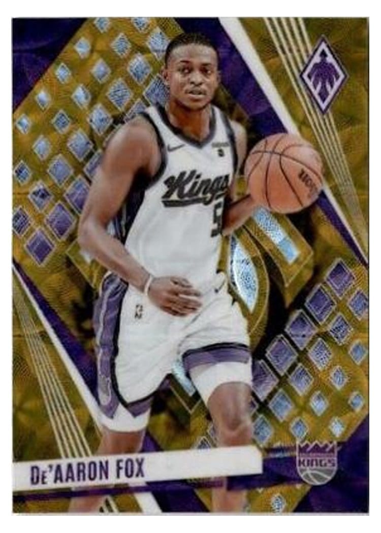 2023-24 Panini Phoenix Base Set De'Aaron Fox #90 card