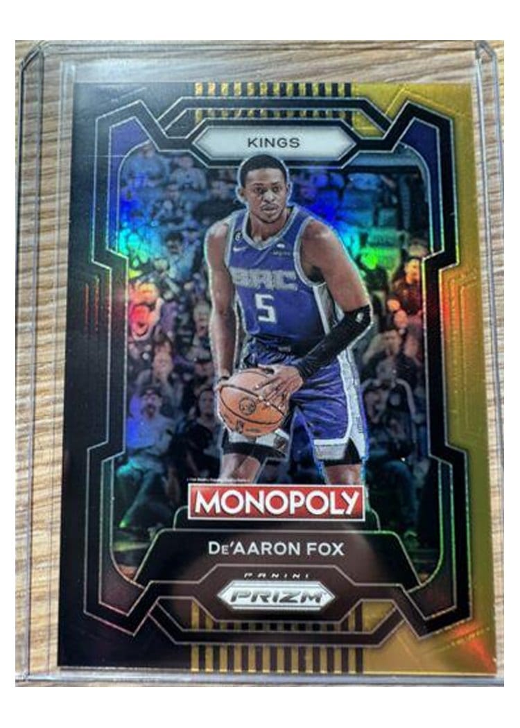 2023-24 Panini Prizm Base Set De'Aaron Fox #6 card