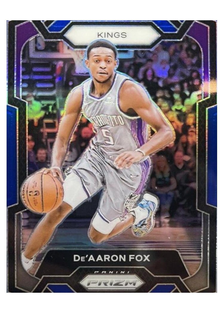 2023-24 Panini Prizm Base Set De'Aaron Fox #6 card