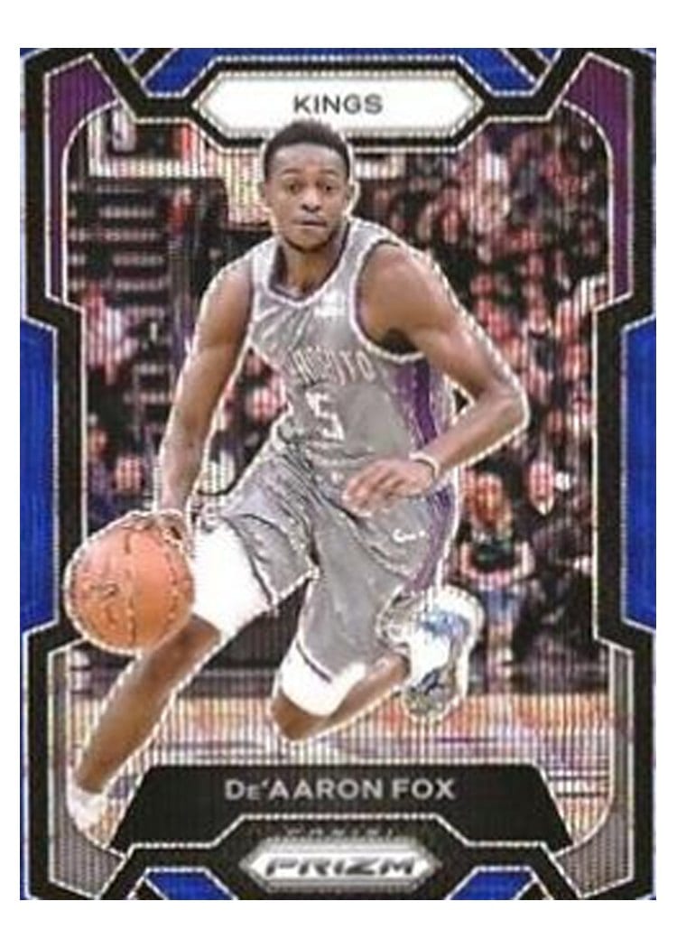 2023-24 Panini Prizm Base Set De'Aaron Fox #6 card