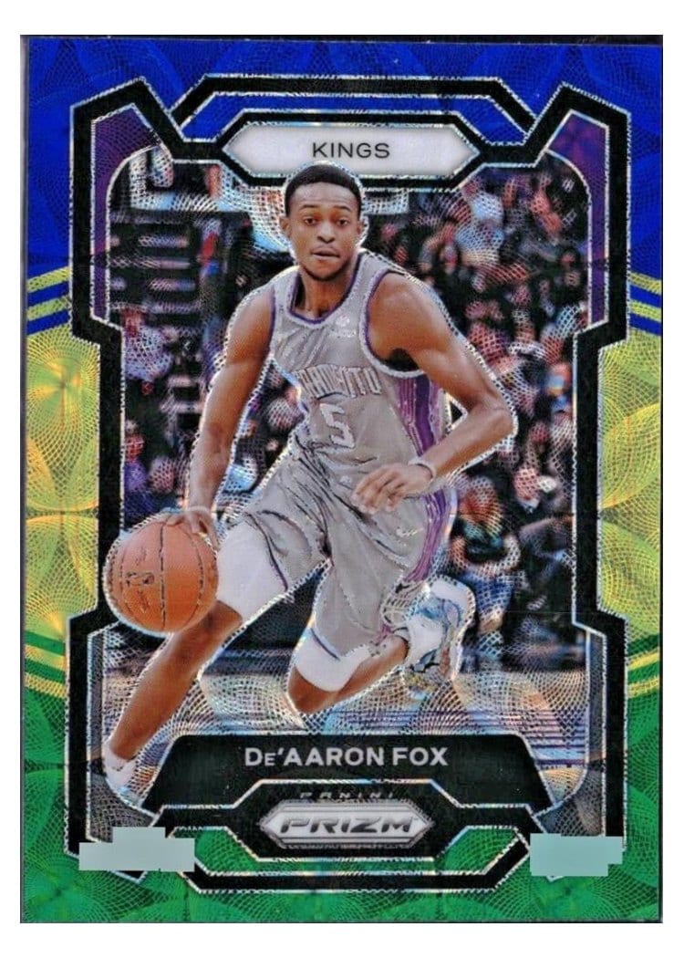 2023-24 Panini Prizm Base Set De'Aaron Fox #6 card
