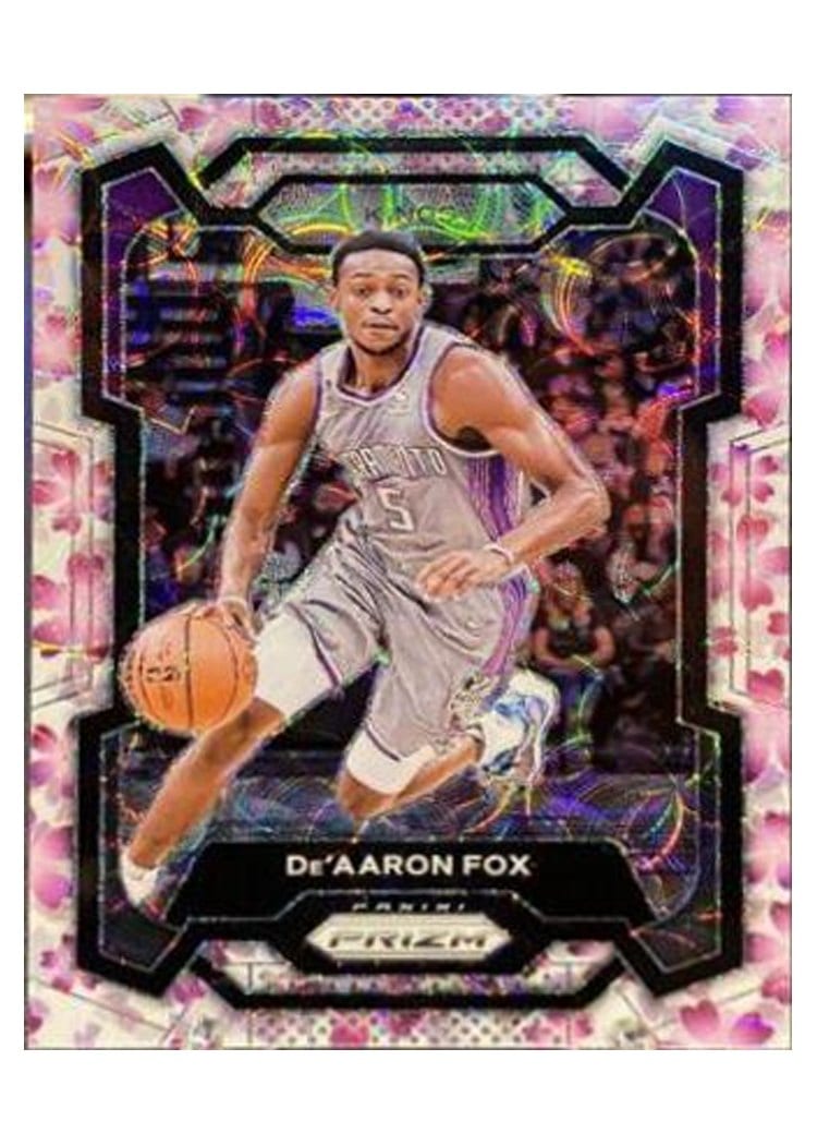 2023-24 Panini Prizm Base Set De'Aaron Fox #6 card