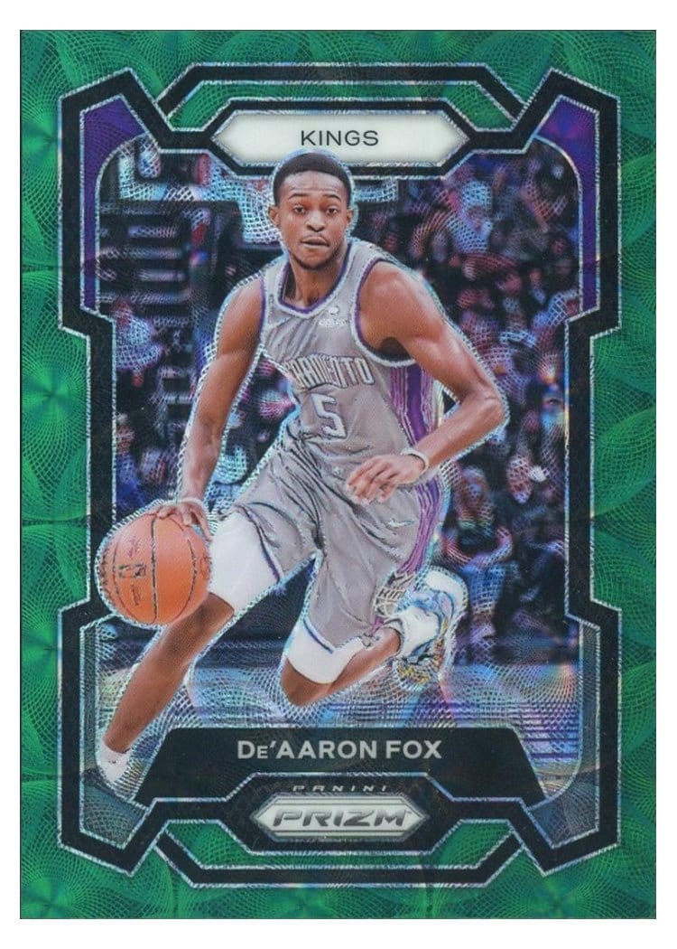 2023-24 Panini Prizm Base Set De'Aaron Fox #6 card