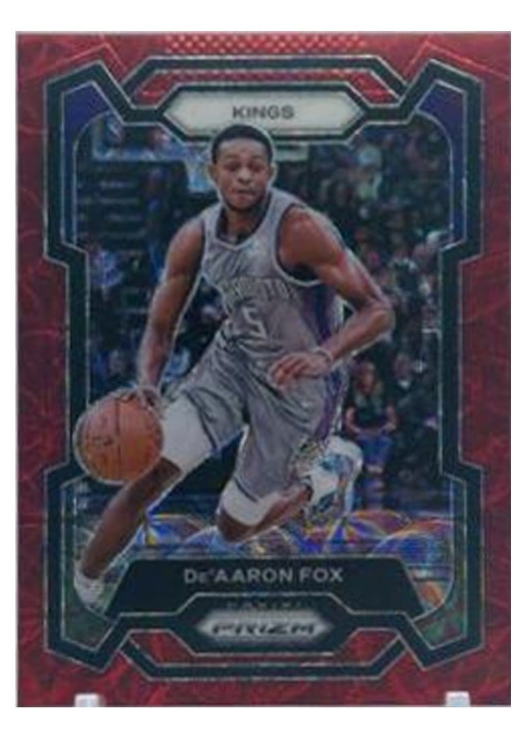 2023-24 Panini Prizm Base Set De'Aaron Fox #6 card