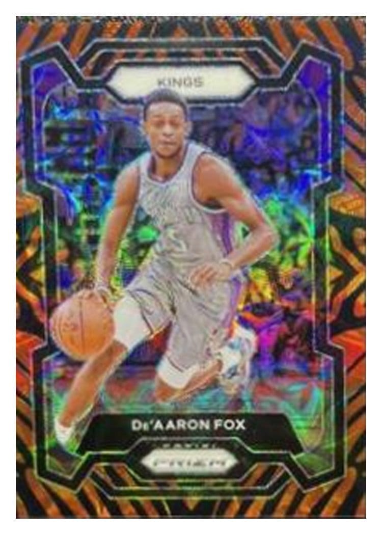 2023-24 Panini Prizm Base Set De'Aaron Fox #6 card