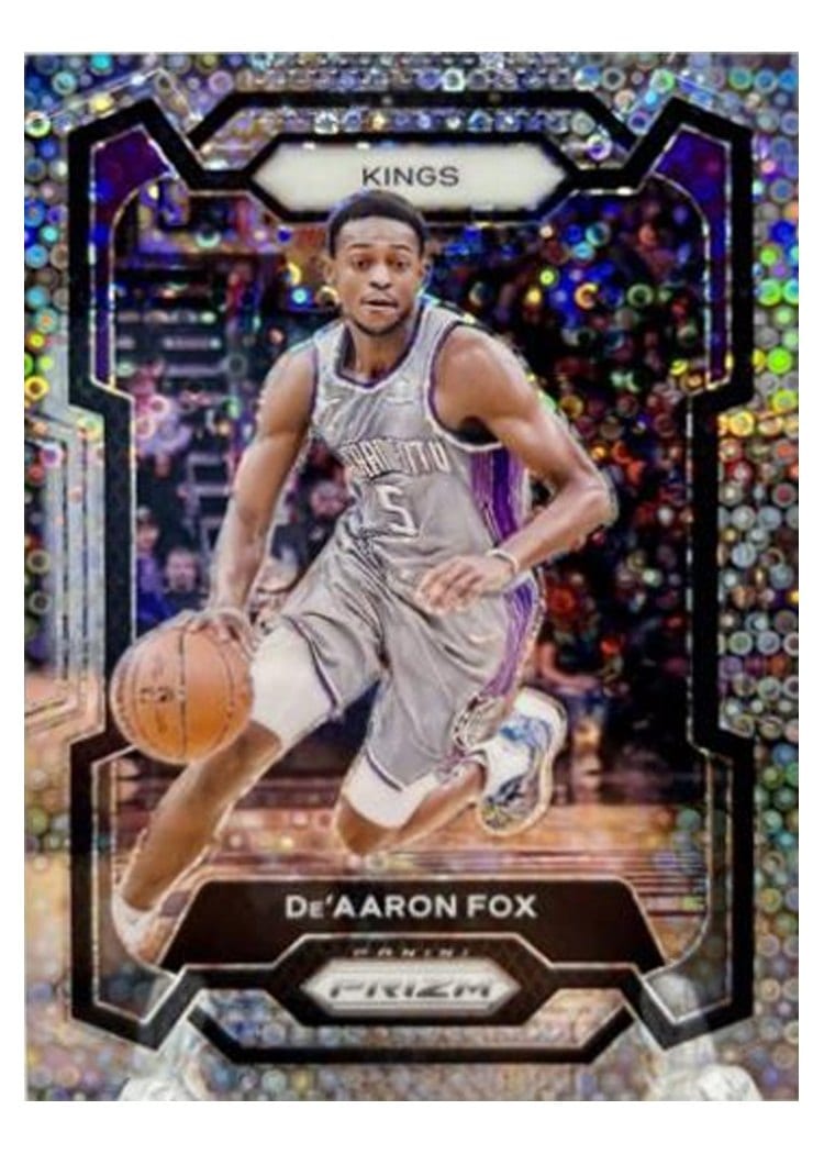 2023-24 Panini Prizm Base Set De'Aaron Fox #6 card
