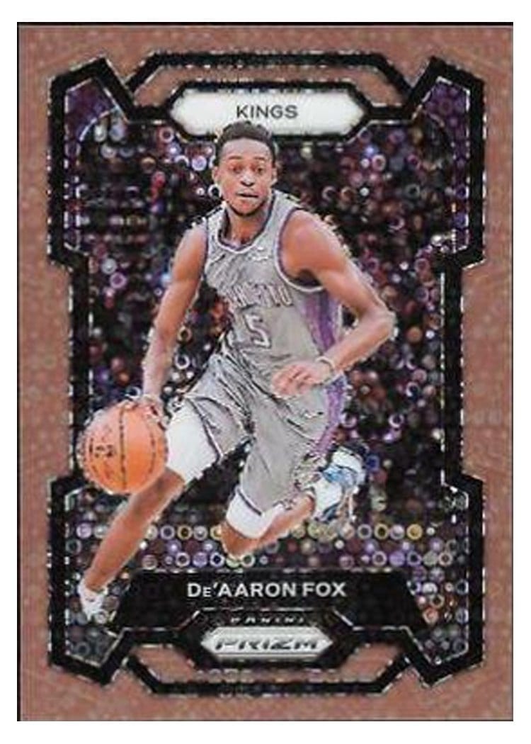 2023-24 Panini Prizm Base Set De'Aaron Fox #6 card