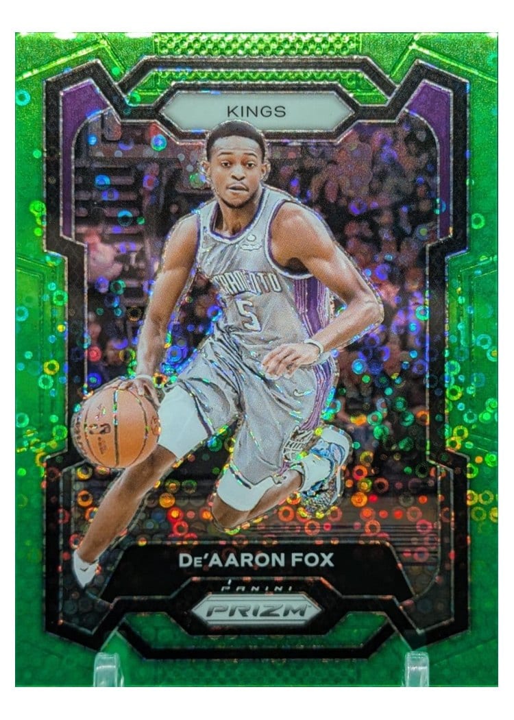 2023-24 Panini Prizm Base Set De'Aaron Fox #6 card