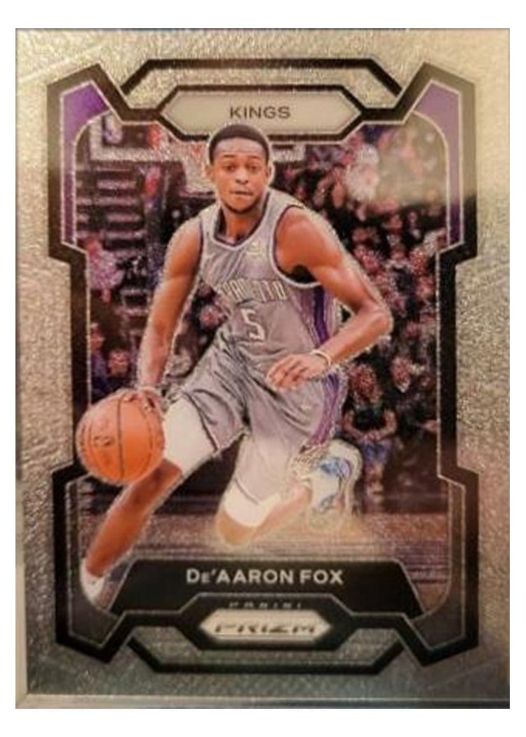 2023-24 Panini Prizm Base Set De'Aaron Fox #6 card