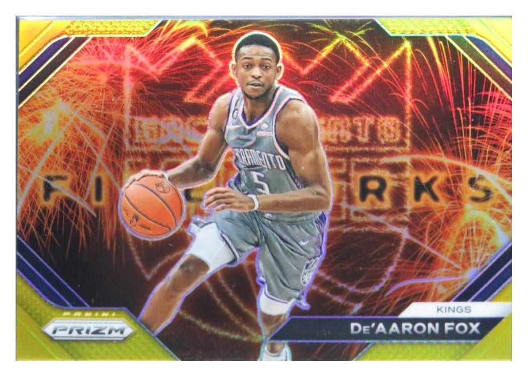 2023-24 Panini Prizm Base Set De'Aaron Fox #6 card