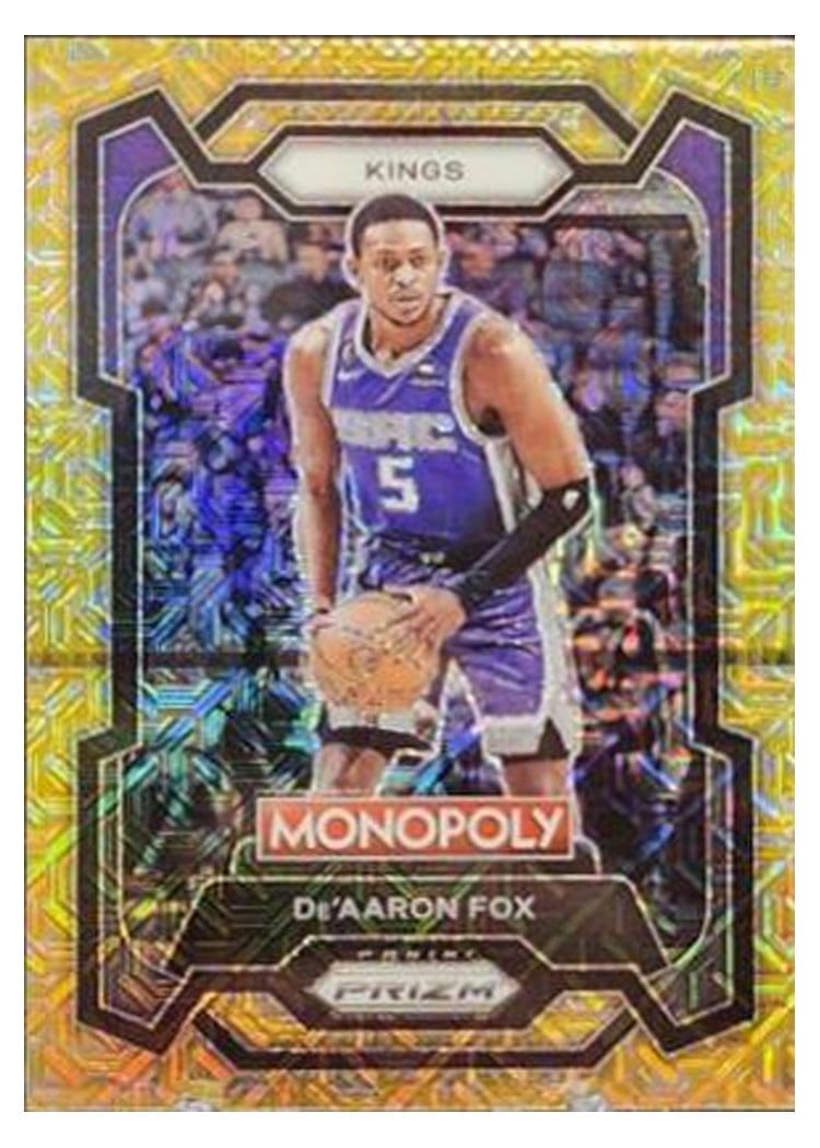 2023-24 Panini Prizm Base Set De'Aaron Fox #6 card