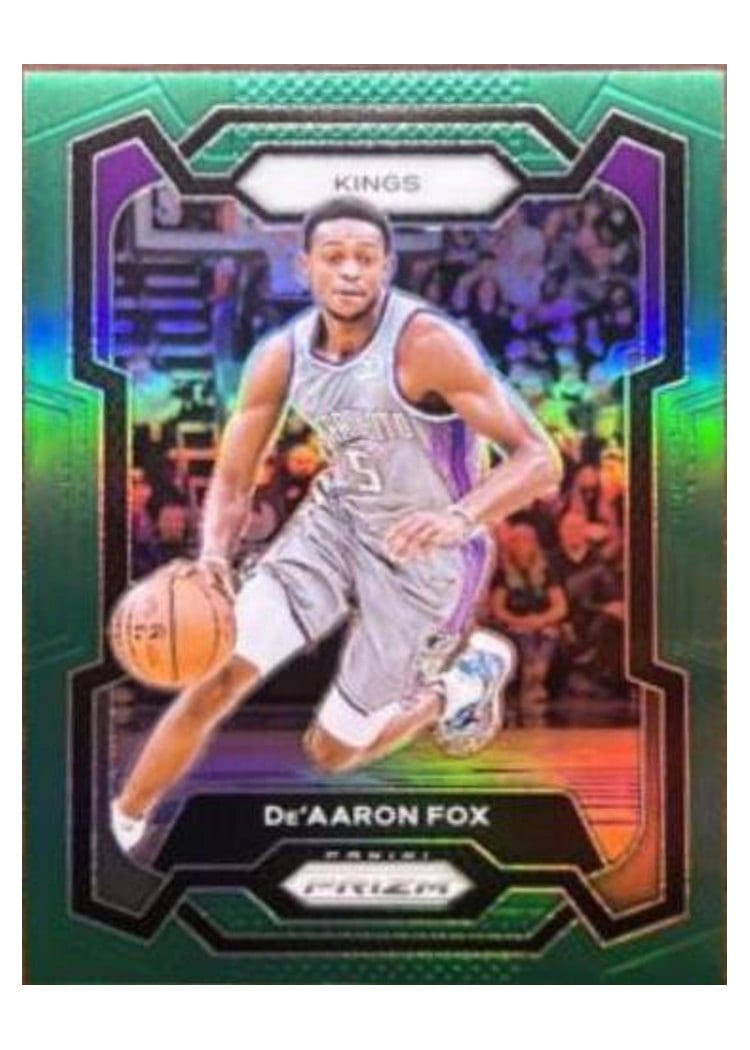 2023-24 Panini Prizm Base Set De'Aaron Fox #6 card