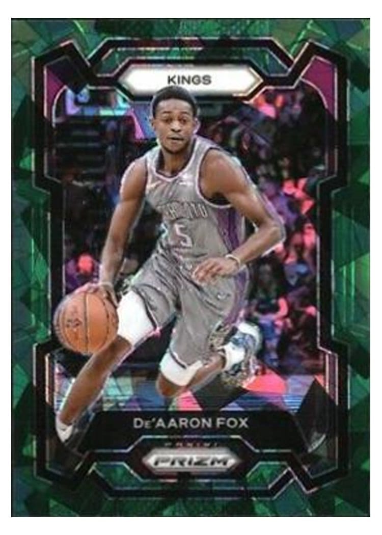 2023-24 Panini Prizm Base Set De'Aaron Fox #6 card