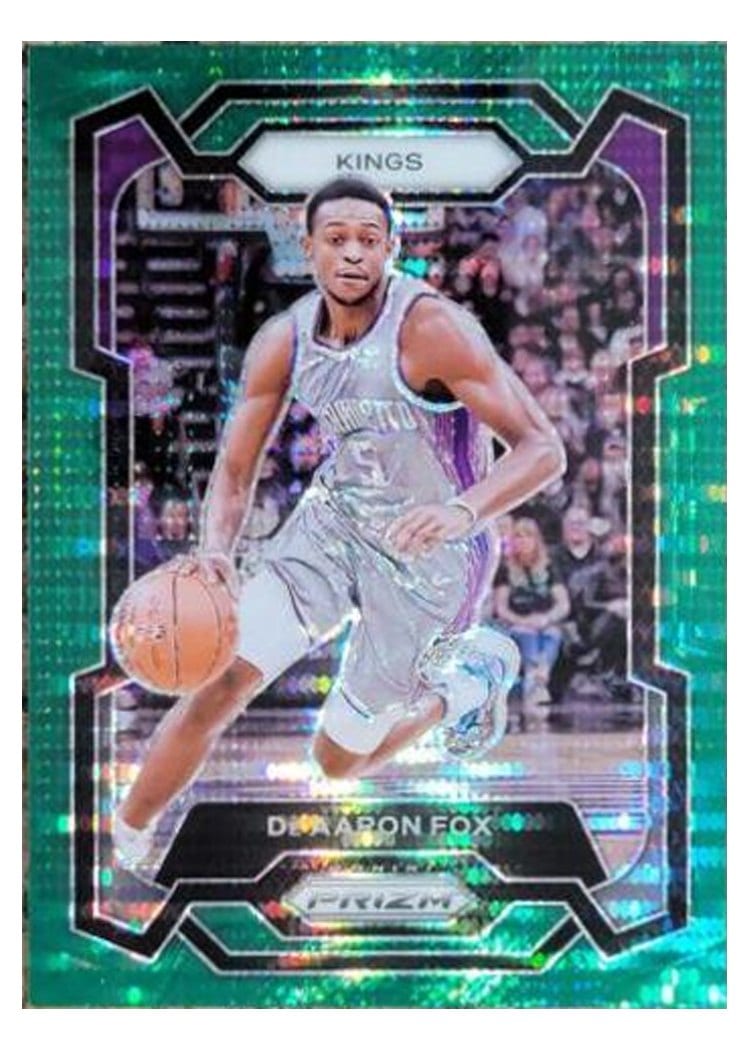 2023-24 Panini Prizm Base Set De'Aaron Fox #6 card