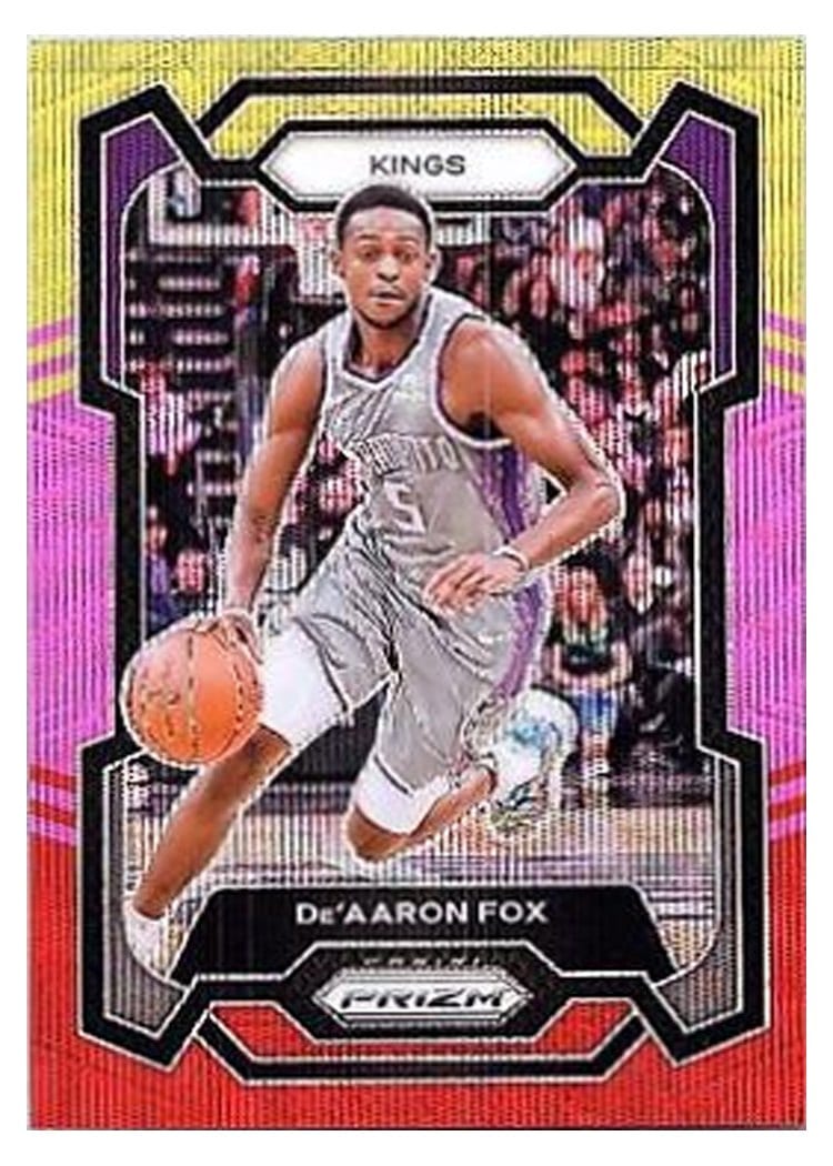2023-24 Panini Prizm Base Set De'Aaron Fox #6 card