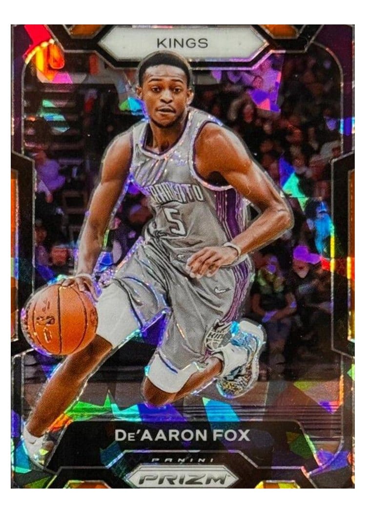 2023-24 Panini Prizm Base Set De'Aaron Fox #6 card