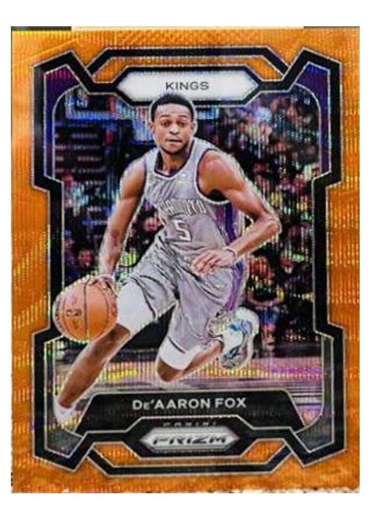 2023-24 Panini Prizm Base Set De'Aaron Fox #6 card