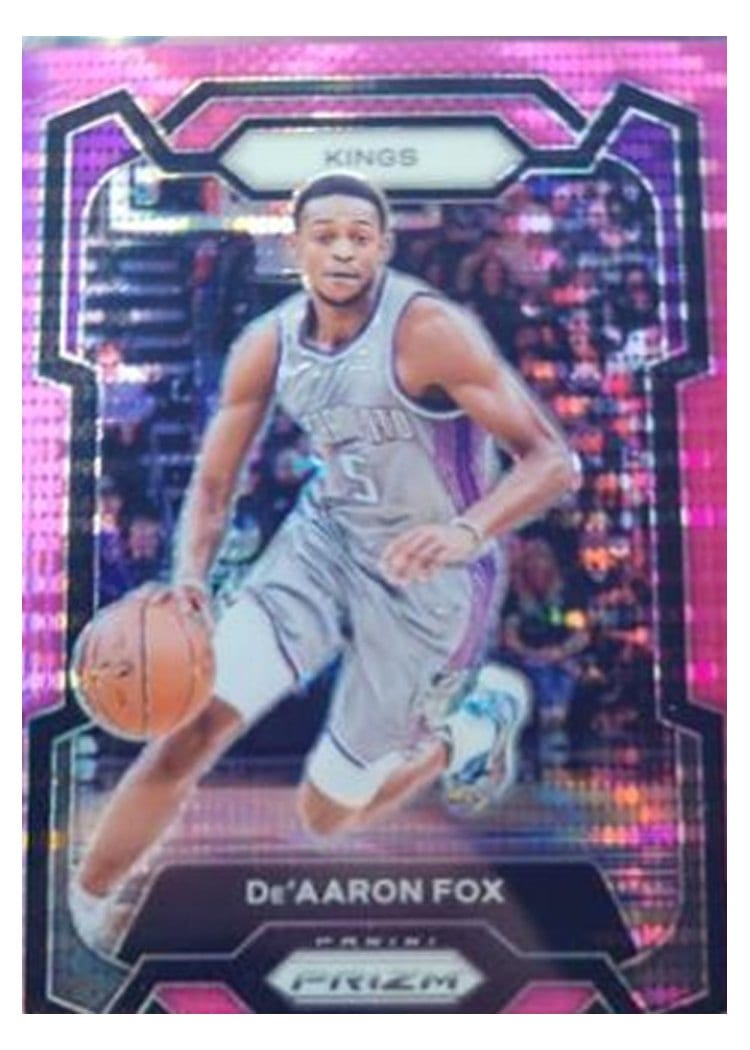 2023-24 Panini Prizm Base Set De'Aaron Fox #6 card