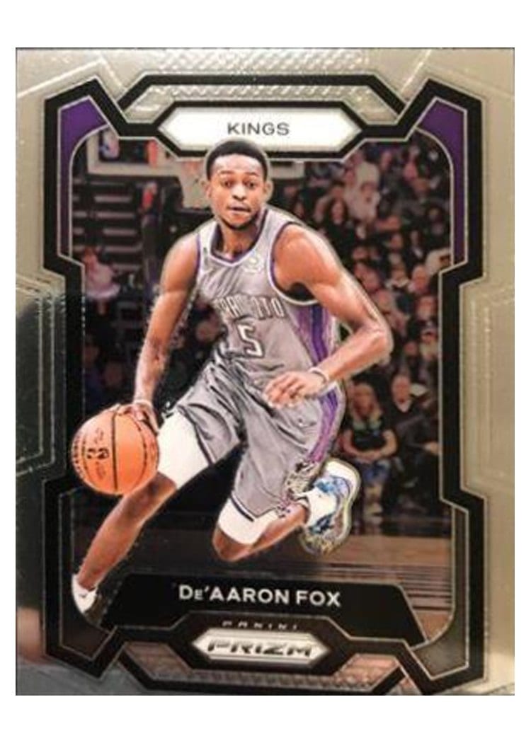 2023-24 Panini Prizm Base Set De'Aaron Fox #6 card