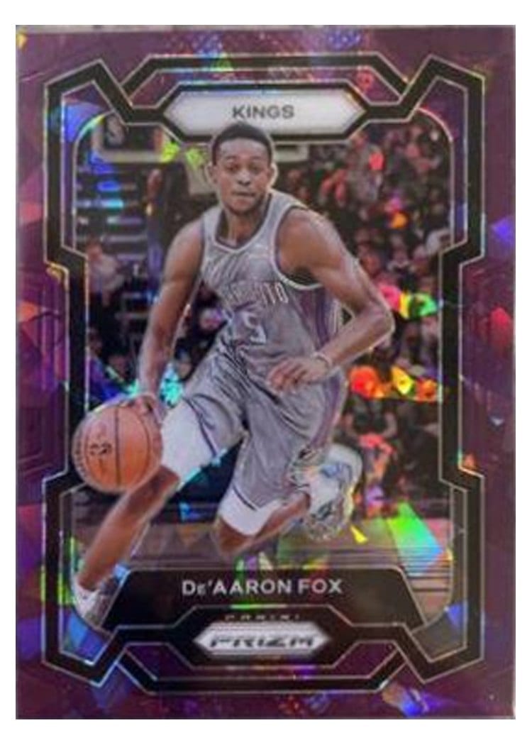 2023-24 Panini Prizm Base Set De'Aaron Fox #6 card