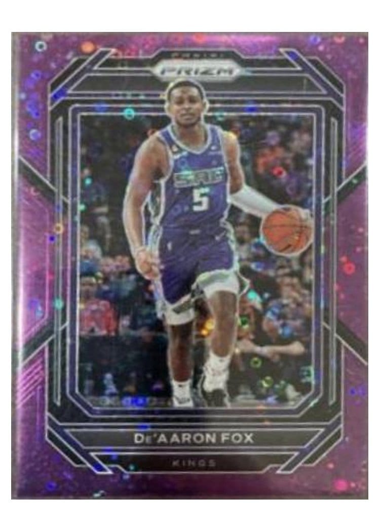 2023-24 Panini Prizm Base Set De'Aaron Fox #6 card