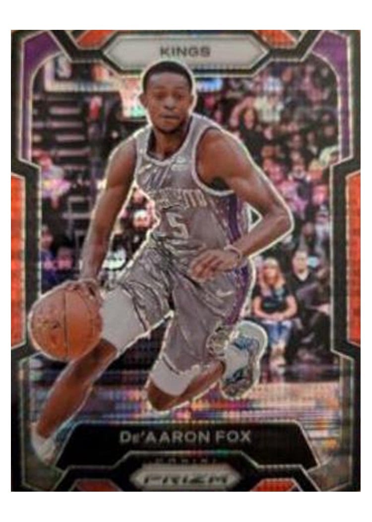 2023-24 Panini Prizm Base Set De'Aaron Fox #6 card