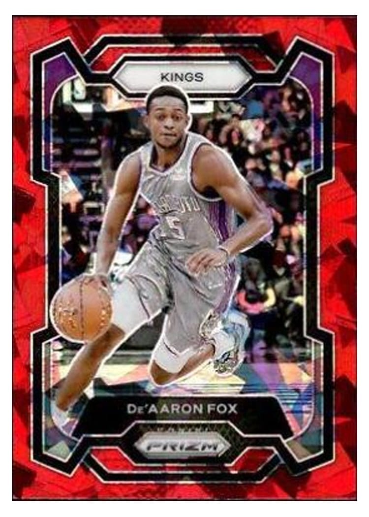 2023-24 Panini Prizm Base Set De'Aaron Fox #6 card