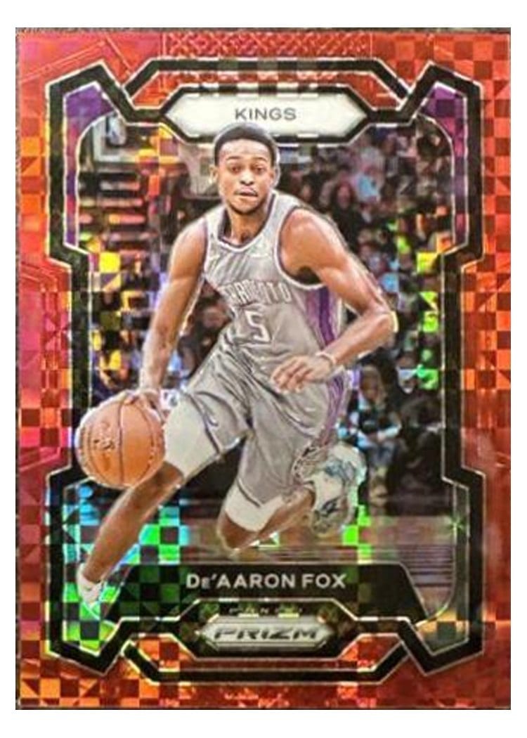 2023-24 Panini Prizm Base Set De'Aaron Fox #6 card