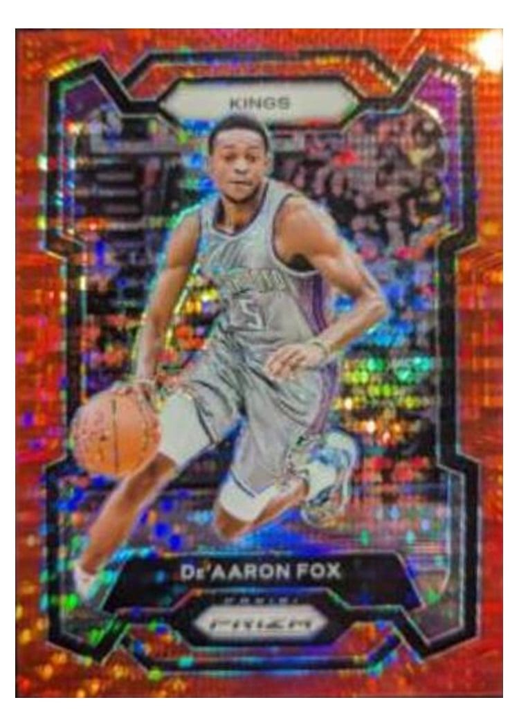 2023-24 Panini Prizm Base Set De'Aaron Fox #6 card