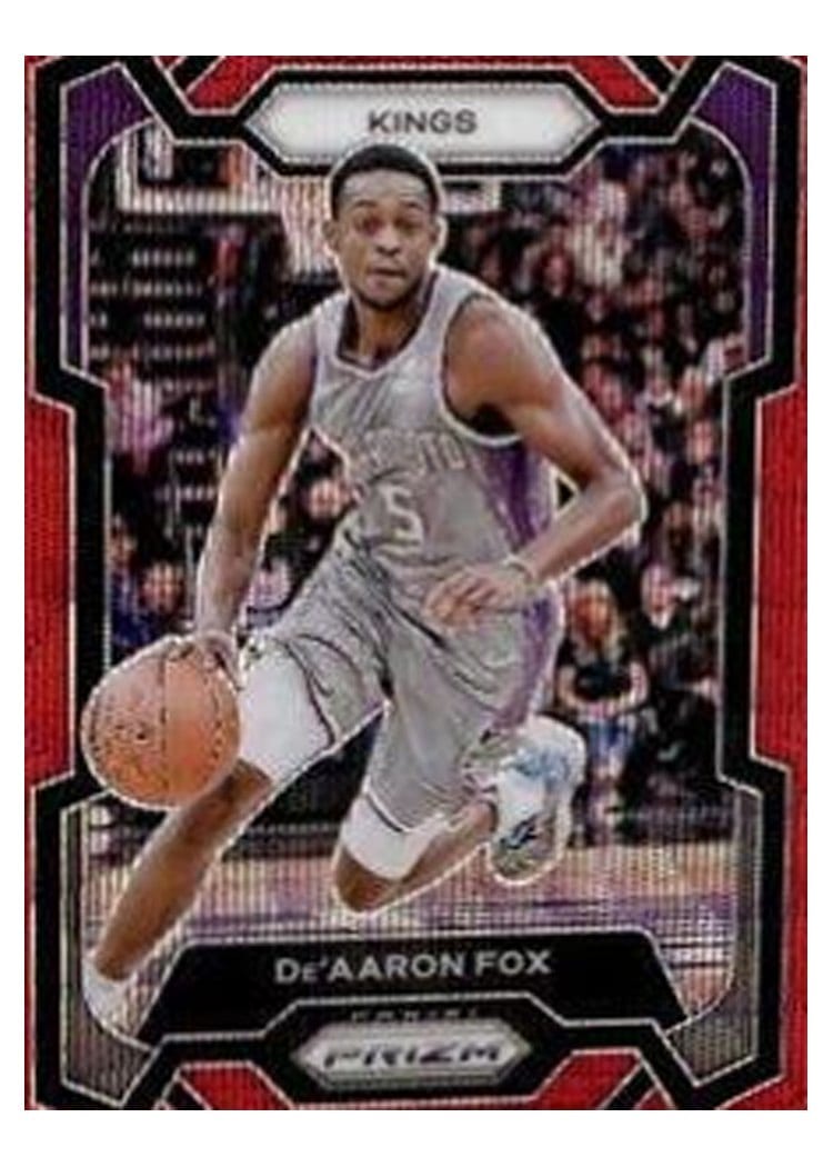 2023-24 Panini Prizm Base Set De'Aaron Fox #6 card