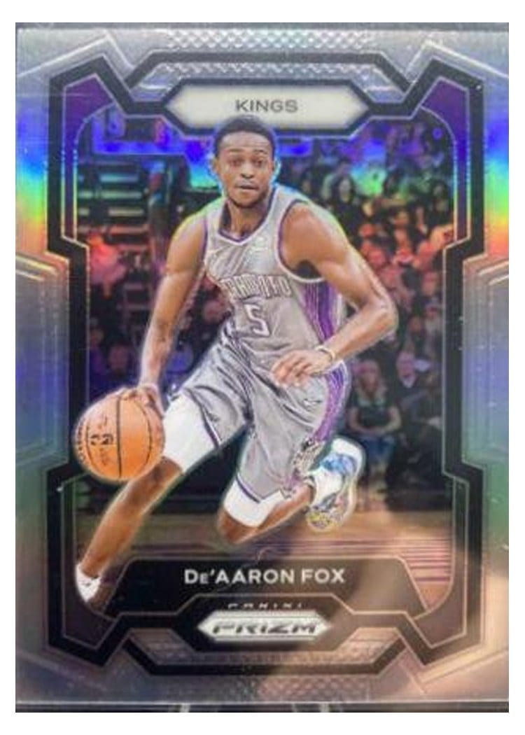 2023-24 Panini Prizm Base Set De'Aaron Fox #6 card