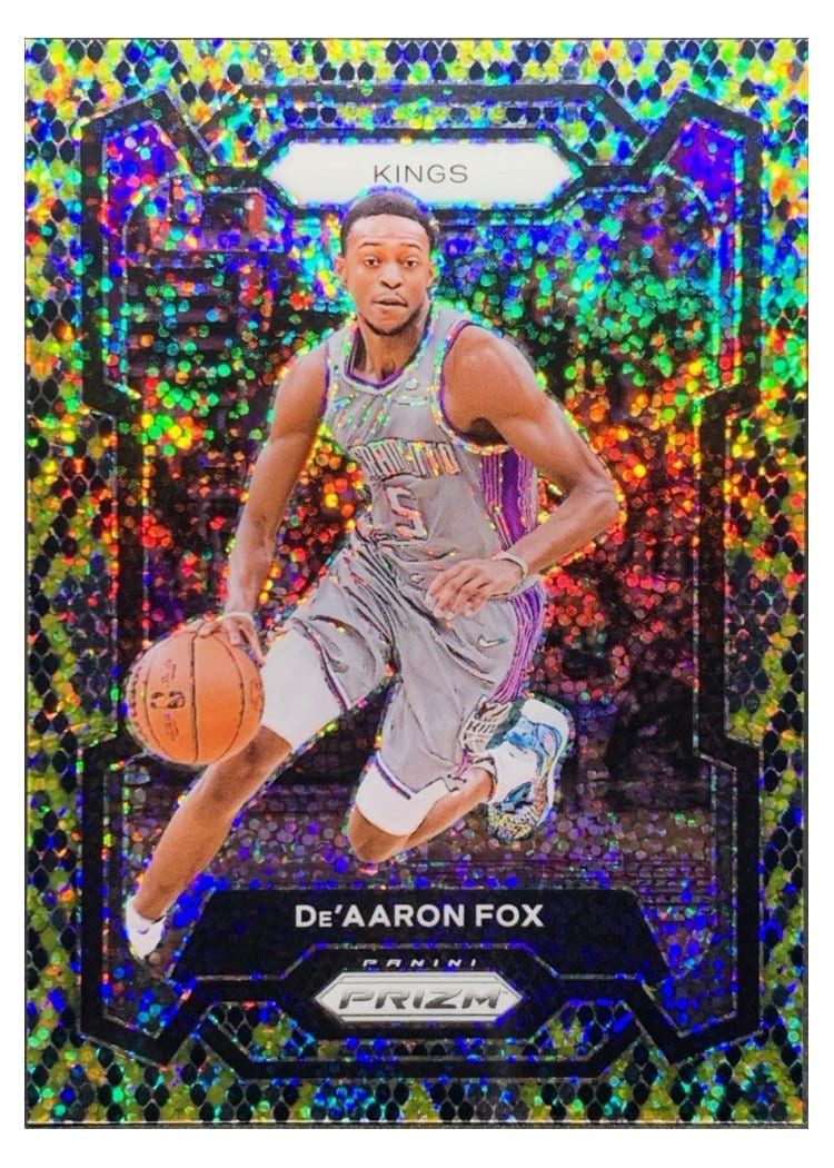 2023-24 Panini Prizm Base Set De'Aaron Fox #6 card