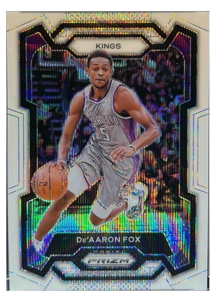 2023-24 Panini Prizm Base Set De'Aaron Fox #6 card