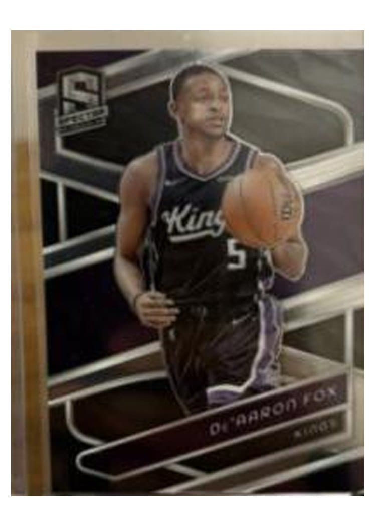 2023-24 Panini Spectra Base Set De'Aaron Fox #74 card