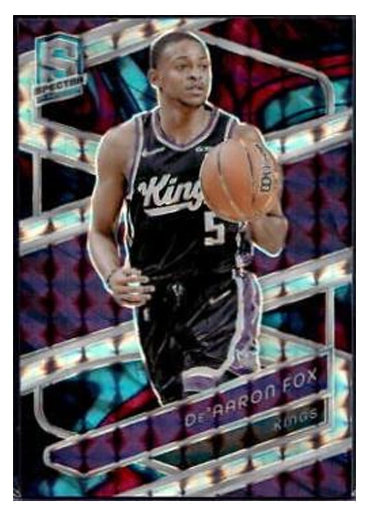 2023-24 Panini Spectra Base Set De'Aaron Fox #74 card